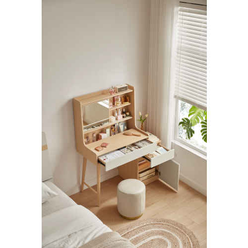 Linspire Juniper Extendable Dressing Table with Cabinet