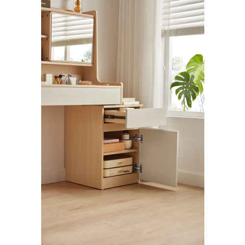 Linspire Juniper Extendable Dressing Table with Cabinet