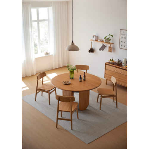 Linspire Harbor Solid Wood Dining Table with 2 Chairs Set 0.95m