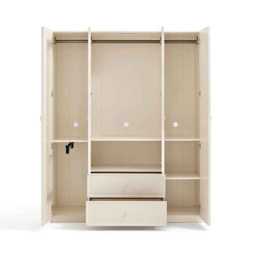 Linspire Haven 4-Door Wardrobe