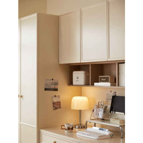 Linspire Haven 3-Door Wardrobe with Desk, Cabinet and Chair Set