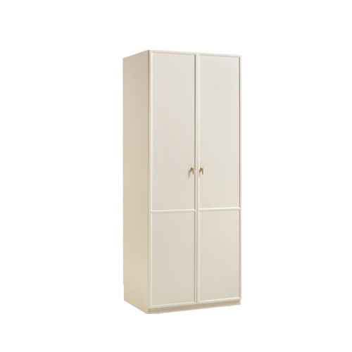 Linspire Haven 5-Door Corner Wardrobe with Cabinet