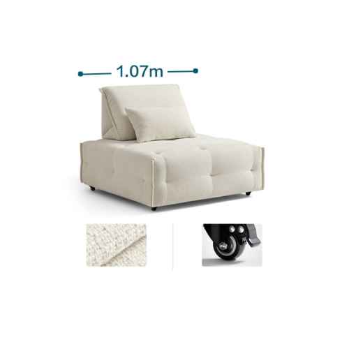 Linspire Mizu 1-Seater Modular Sofa, Large, Sand