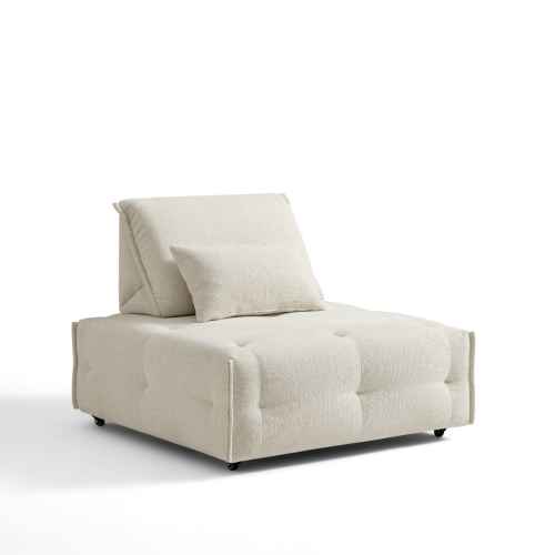 Linspire Mizu 1-Seater Modular Sofa with Storage, Large, Sand