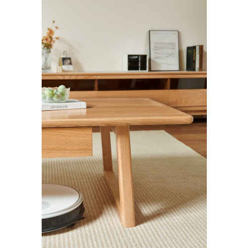 Linspire Sumi Coffee Table with 2 Drawers, 1.3m