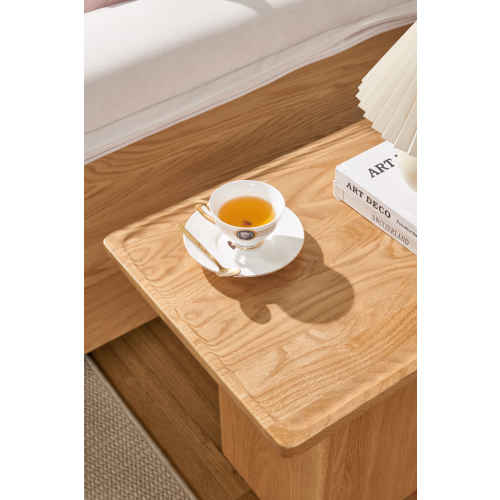 Linspire Sumi Coffee Table iwht 2 Drawers, 1.3m