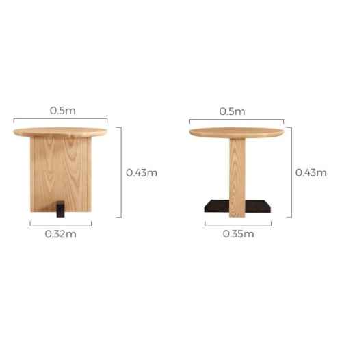 Linspire Sumi Solid Wood Side table, 50cm