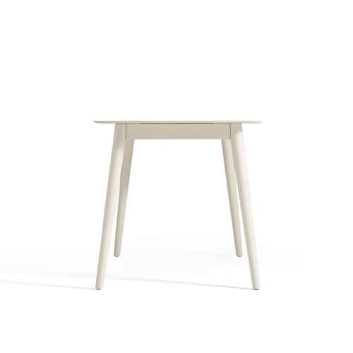 Linspire Ventus Dining Table with Sintered Marble Top, 1.2m, White