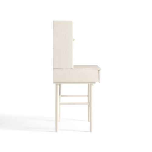 Linspire Ventus Solid Wood Dressing Table, 0.8m, White