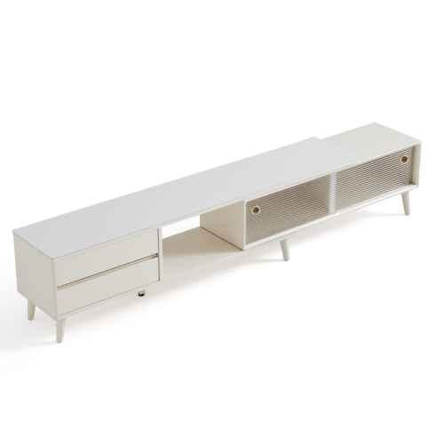 Linspire Ventus Extendable Entertainment Unit, 1.8m, White