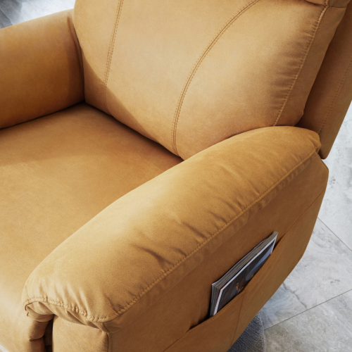 Linspire Riddle Recliner Chair, Sunrise Orange