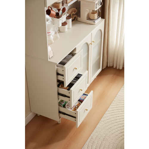 Linspire Contoura Sideboard with Glass Door, 120cm