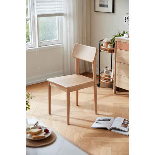 Linspire Bliss Solid Wood Dining Chair, Set of 2