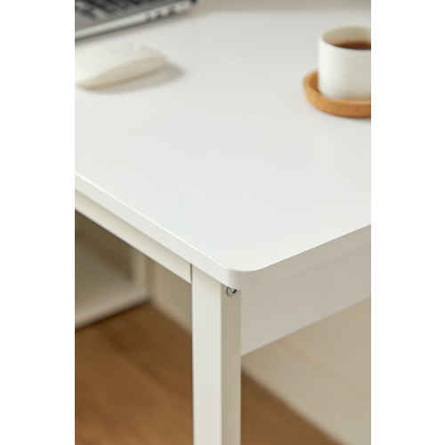Linspire Ascend Desk with Shelves, White