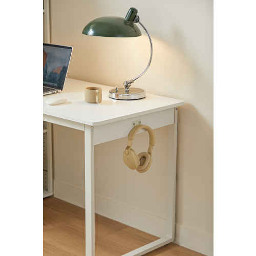 Linspire Ascend Desk with Shelves, White