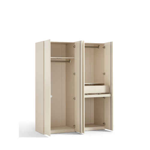 Linspire Aurora 4-Door Wardrobe with Pants Rack