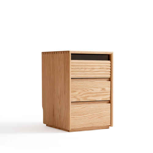 Linspire Flow Solid Wood Storage Cabinet