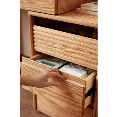 Linspire Flow Solid Wood Storage Cabinet