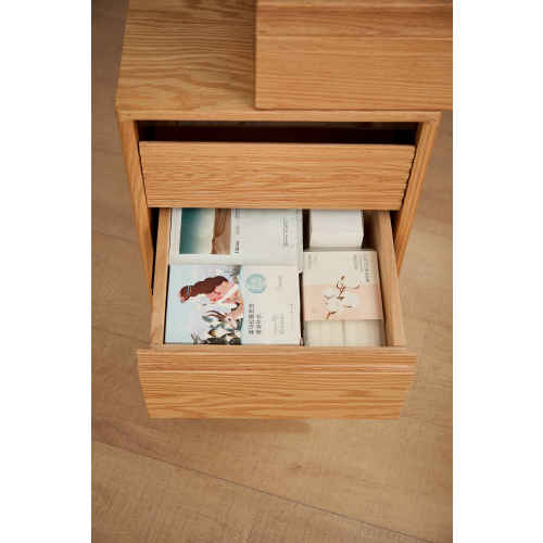 Linspire Flow Solid Wood Storage Cabinet