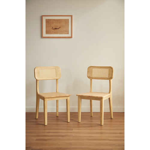 Linspire Flow Solid Wood Dining Chair, Set of 2