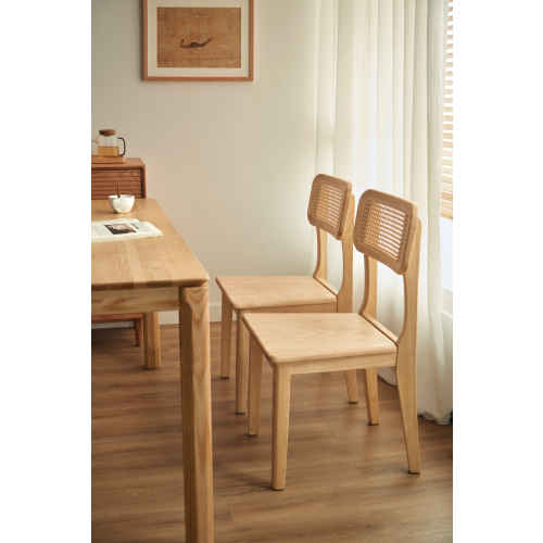 Linspire Flow Solid Wood Dining Chair, Set of 2