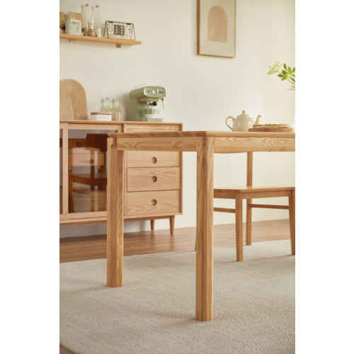 Linspire Flow Solid Wood Dining Table, 1.5m