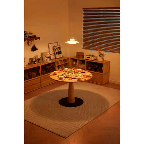 Linspire Flow Round Dining Table, 1.1m