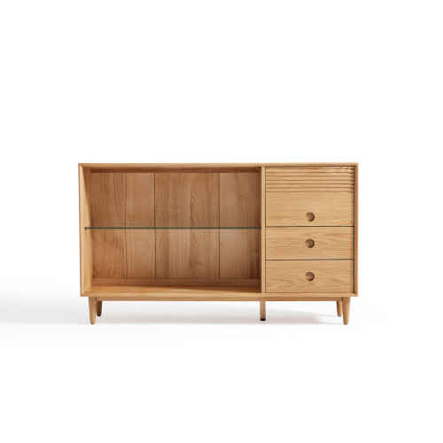 Linspire Flow Solid Wood Sideboard, 1.25m