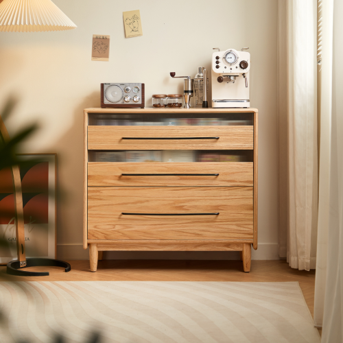 Linspire Flow Solid Wood Chest of 3 Drawers