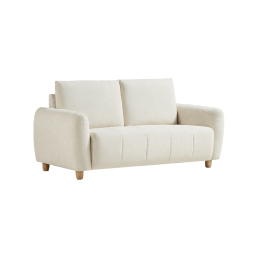 Linspire Aero 2-Seater Boucle Sofa, Off White