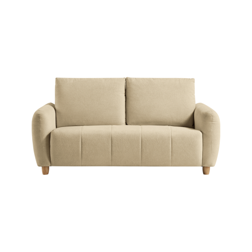 Linspire Aero 2-Seater Boucle Sofa, Beige