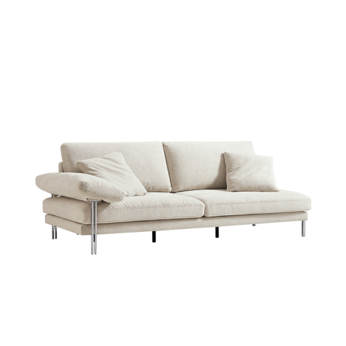 Linspire Echo 3-Seater Sofa, Off White