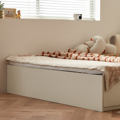 Linspire Lattice Small Queen Bed Base with Drawers