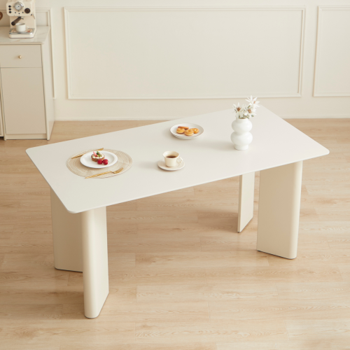 Linspire Tesseract Sintered Stone Top Dining Table, 140x80x75cm