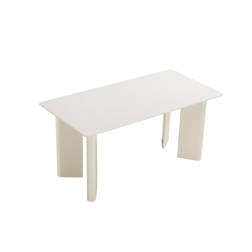 Linspire Tesseract Sintered Stone Top Dining Table, 140x80x75cm