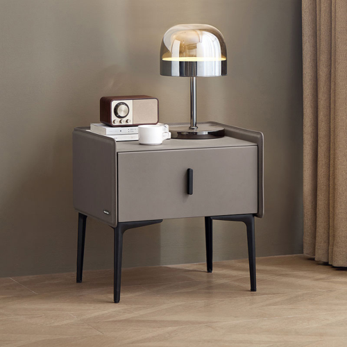 Linspire Tide Bedside Table, Grey