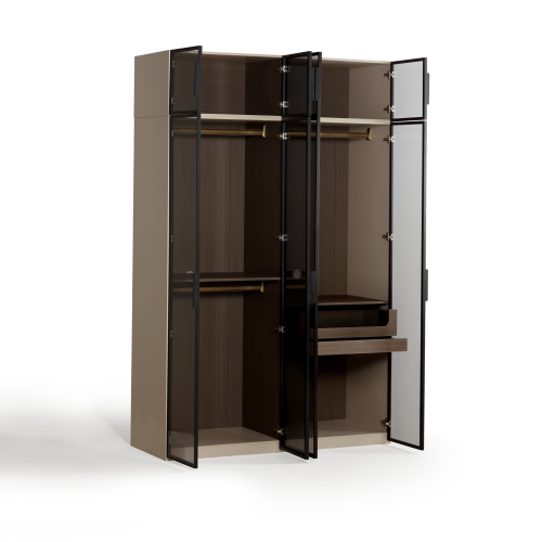 Linspire Unity Wardrobe with Top Cabinet