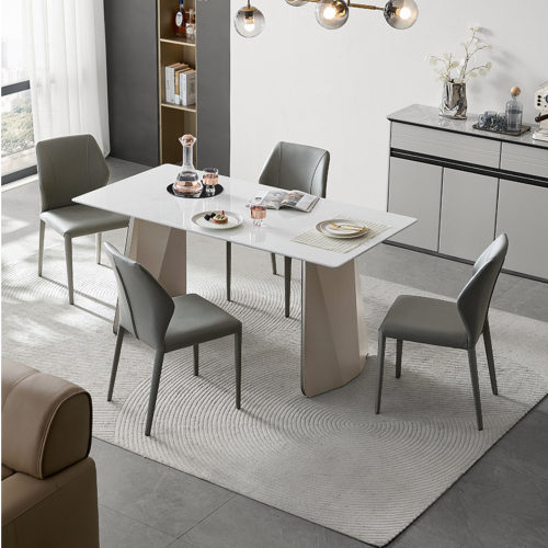 Linspire Xenon Sintered Stone Top Dining Table