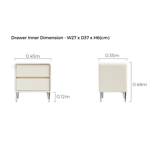 Linspire Whimsy Bedside Table