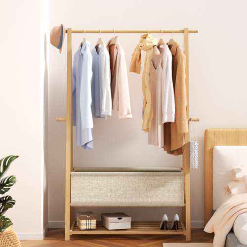 Linspire Grove Foldable Bamboo Clothes Rack, Medium