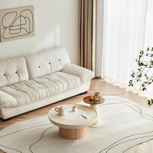 Linspire Glimmer Sintered Stone Table Top Coffee Table