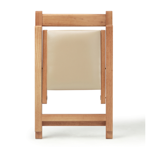Linspire Yumi Solid Wood Foldable Dining Chair, Natural, Set of 2
