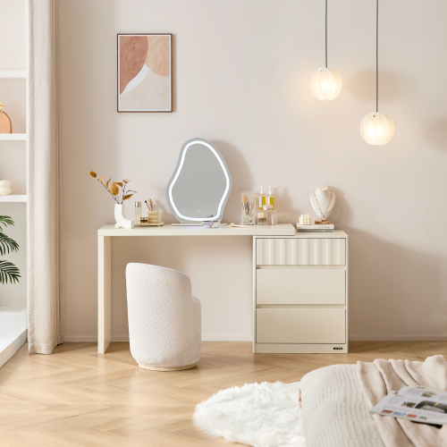 Linspire Whisper Adjustable Dressing Table with Chest of 3 Drawers