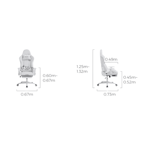 Linspire Rhapsody Gaming Chair with LED RGB Light Strip
