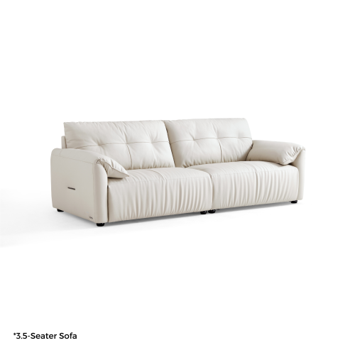 Linspire Halo Leather 3.5-Seater Sofa