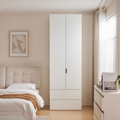 Linspire Serene 2-Door Wardrobe with Drawers