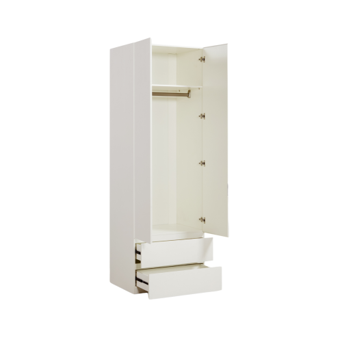 Linspire Serene 2-Door Wardrobe with Drawers