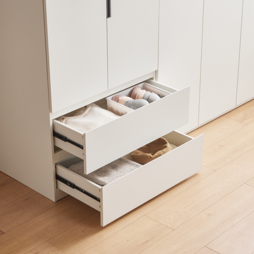 Linspire Serene 5-Door Wardrobe with Drawers