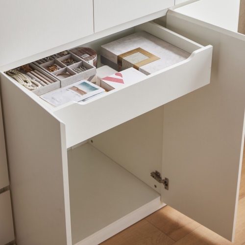 Linspire Serene 5-Door Wardrobe with Drawers