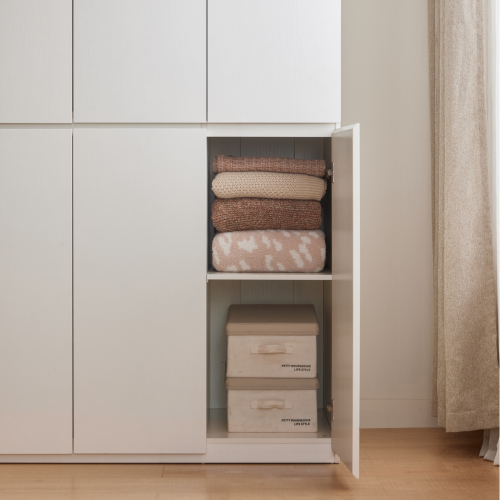 Linspire Serene 5-Door Wardrobe with Drawers